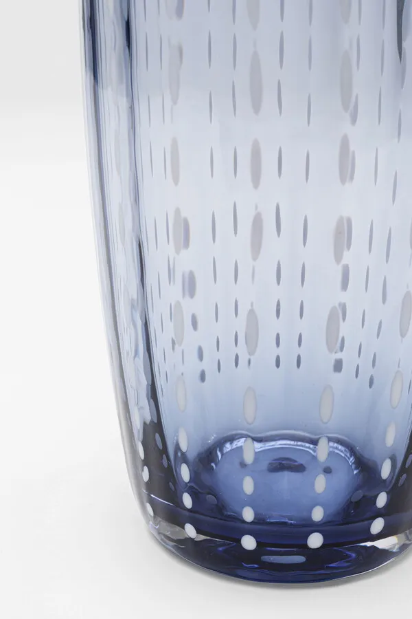 Szklanka CLUE 380 ml - transparentny/niebieski