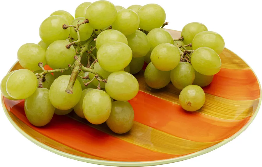 Talerz deserowy CAPRI 20 cm - pomarańczowy/żółty