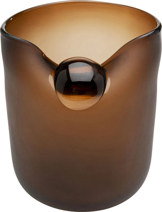 Wazon Buckle brązowy 21cm