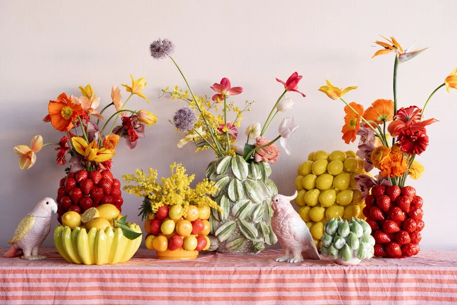 Wazon FRUIT PARADE 20 cm - wielokolorowy