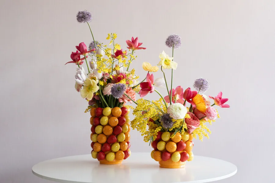 Wazon FRUIT PARADE 20 cm - wielokolorowy