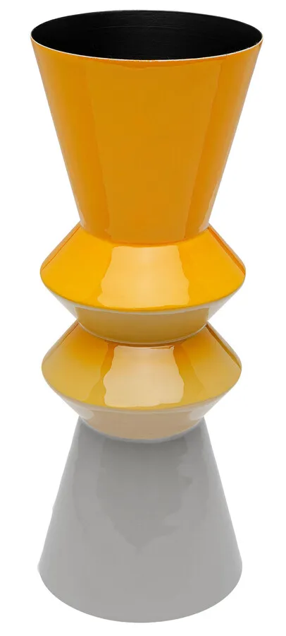 Wazon RICI SWING 35 cm - żółty