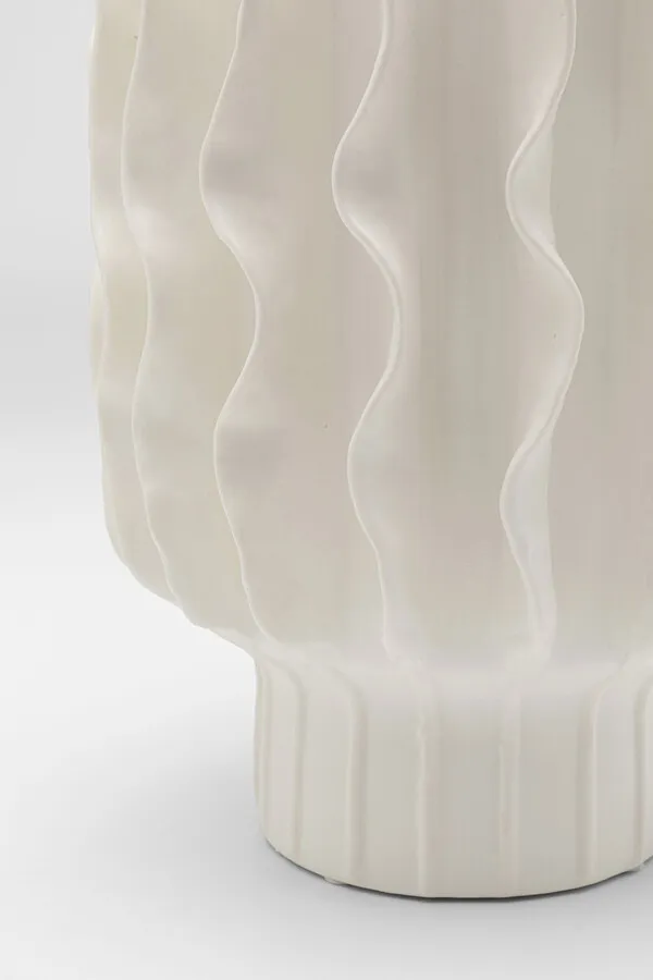 Wazon z porcelany VIENTO 26 cm - biały