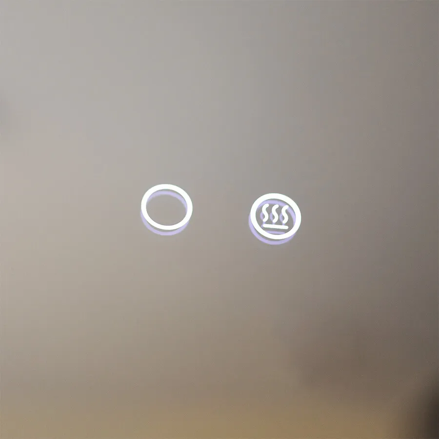 Lustro okrągłe z podświetleniem LED D3004-60 - lustrzany