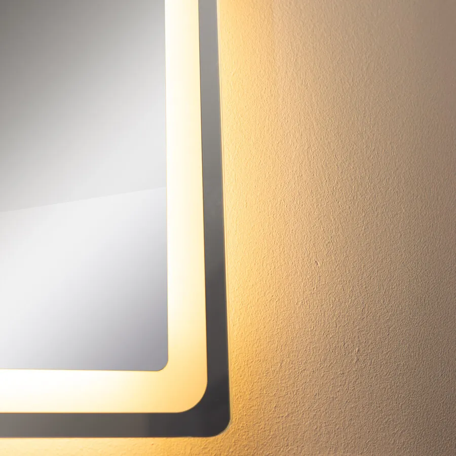 Lustro z oświetleniem LED D3003 - lustrzany