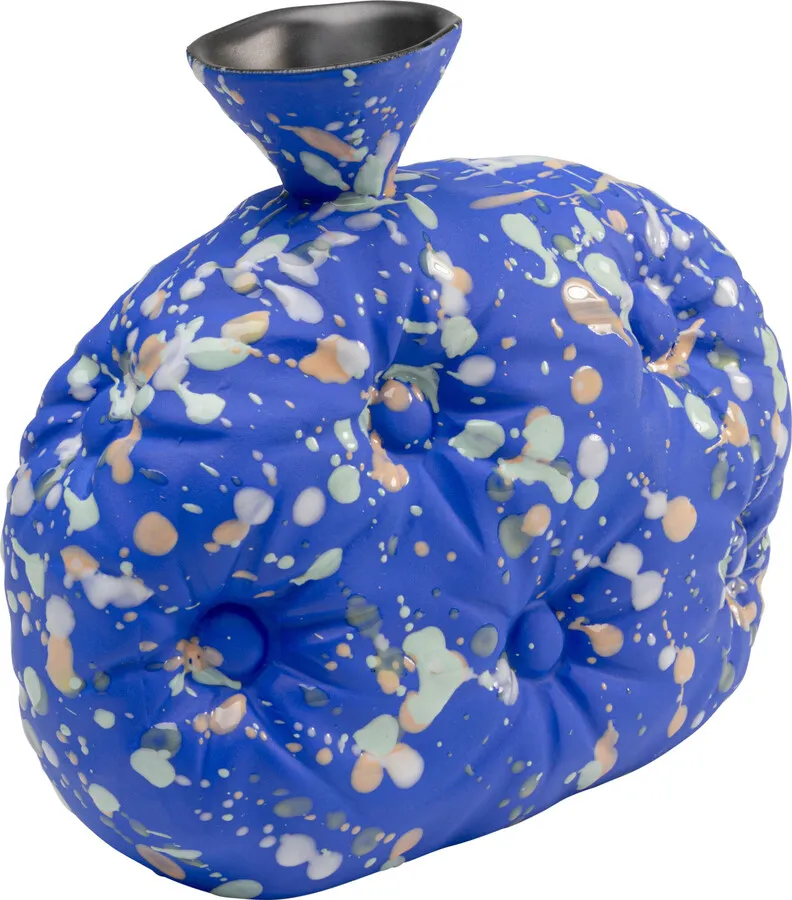Wazon COLORE BLOB 22 cm - niebieski