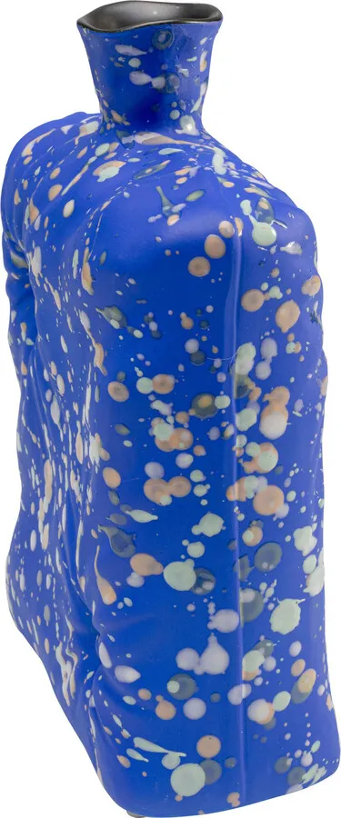 Wazon COLORE BLOB 28 cm - niebieski