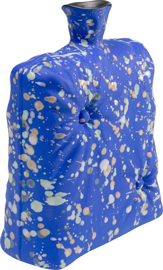 Wazon COLORE BLOB 28 cm - niebieski