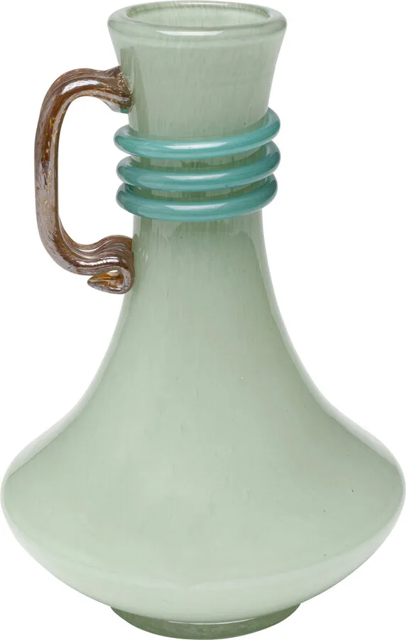 Wazon szklany SINA 25 cm - zielony