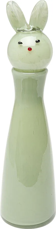 Wazon z korkiem TOJA FACE 41 cm - zielony