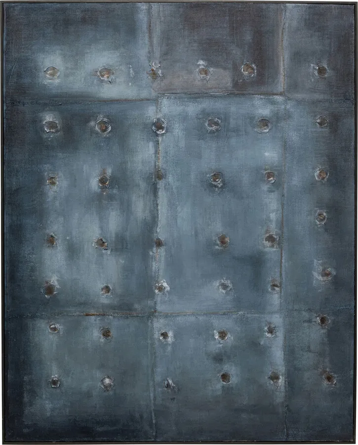 Obraz na płótnie MOODY BLUE 150x120