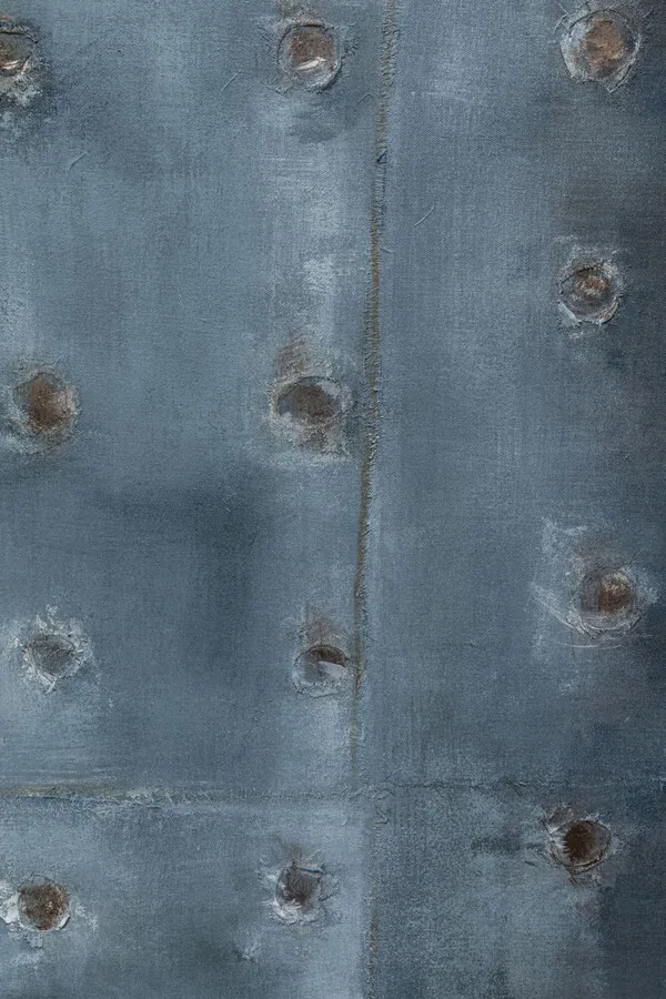 Obraz na płótnie MOODY BLUE 150x120