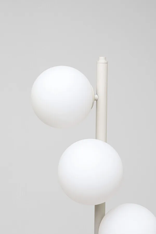 Lampa podłogowa SCALA BALLS - szarobeżowy