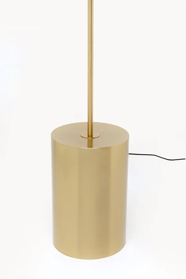 Lampa podłogowa LOUNGY - złoty