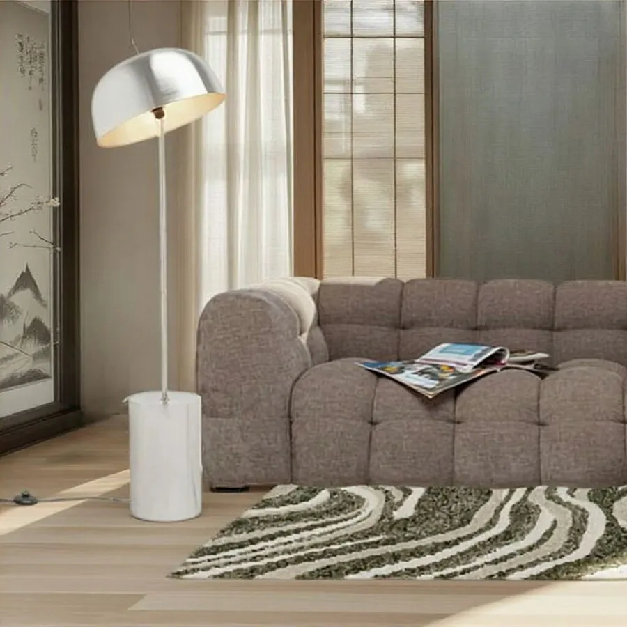 Lampa podłogowa LOUNGY - chrom