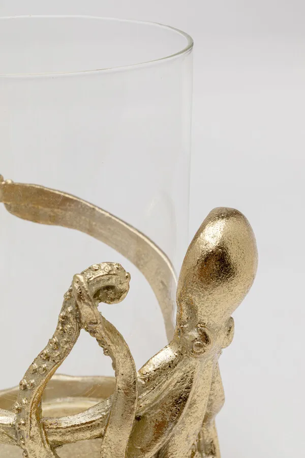 Świecznik OCTOPUS - złoty