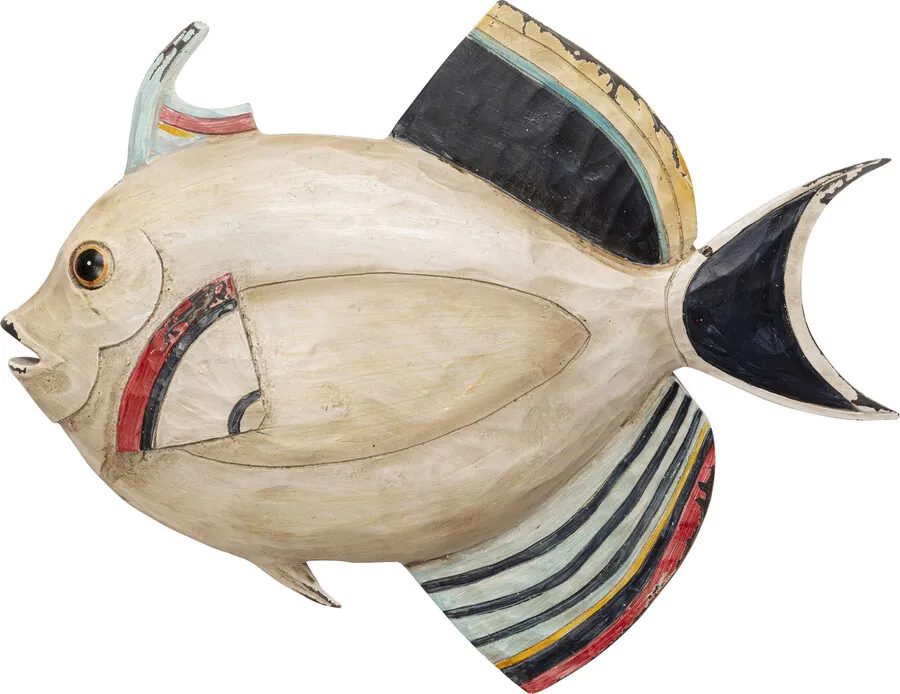 Dekoracja wisząca FISHY 27 cm - wielokolorowy