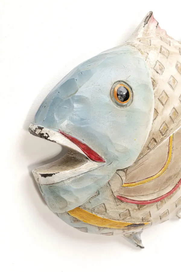 Dekoracja ścienna FISHY 30 cm - wielokolorowy