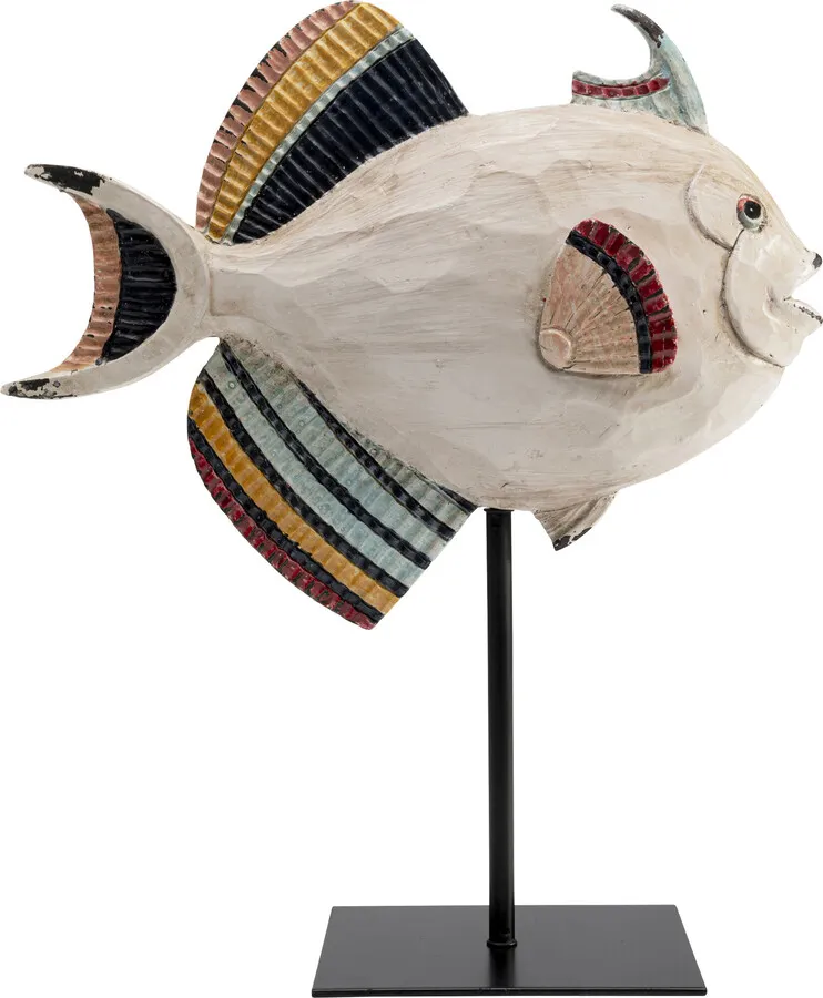 Figurka dekoracyjna FISHY 31 cm - wielokolorowy