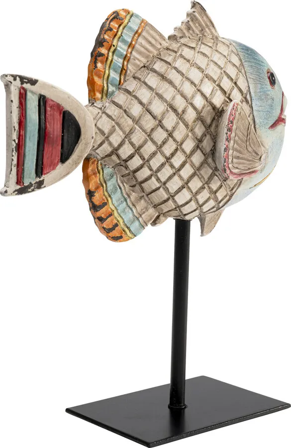 Figurka dekoracyjna FISHY 22 cm - wielokolorowy