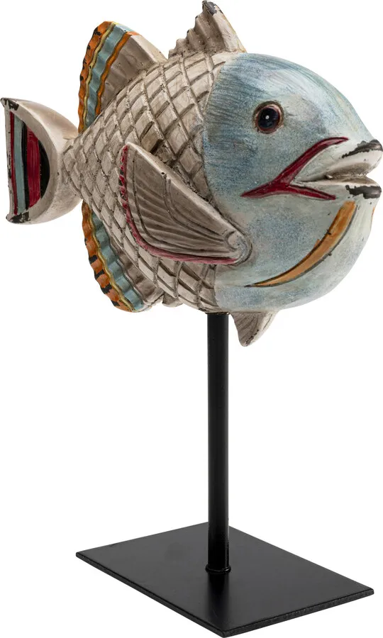 Figurka dekoracyjna FISHY 22 cm - wielokolorowy
