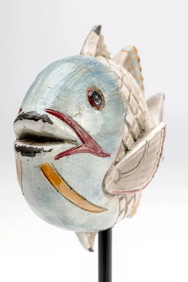 Figurka dekoracyjna FISHY 22 cm - wielokolorowy