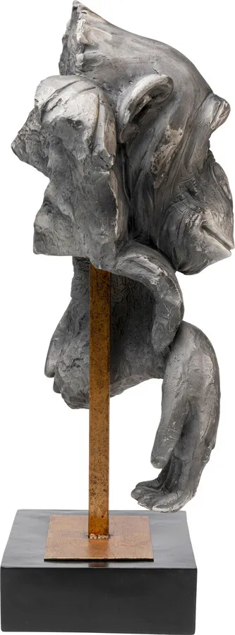 Figurka dekoracyjna MONKEY 74 cm - szary