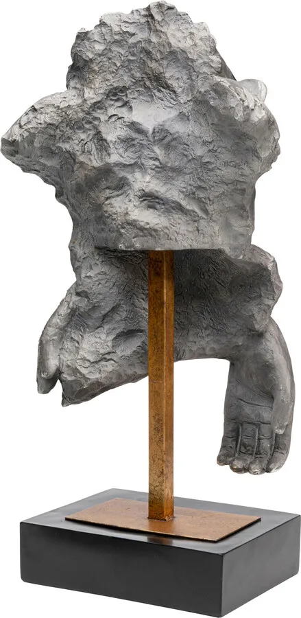 Figurka dekoracyjna MONKEY 74 cm - szary