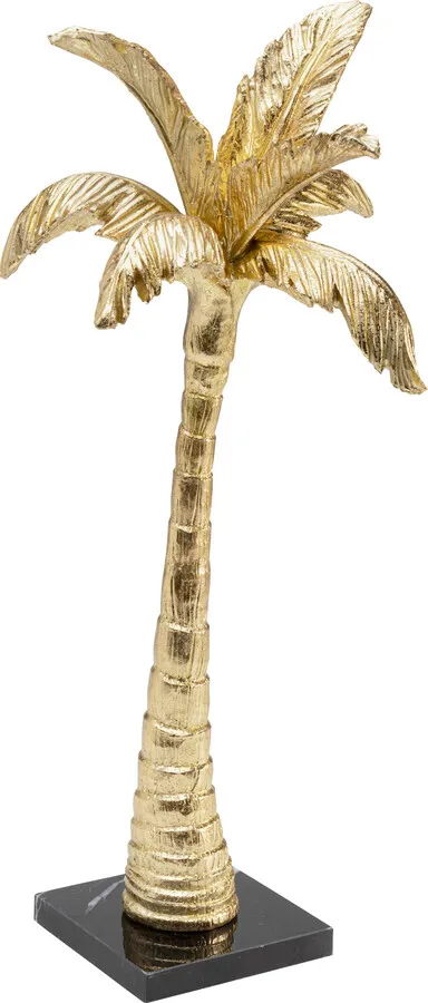 Dekoracja stojąca PALM TREE 51 cm - złoty