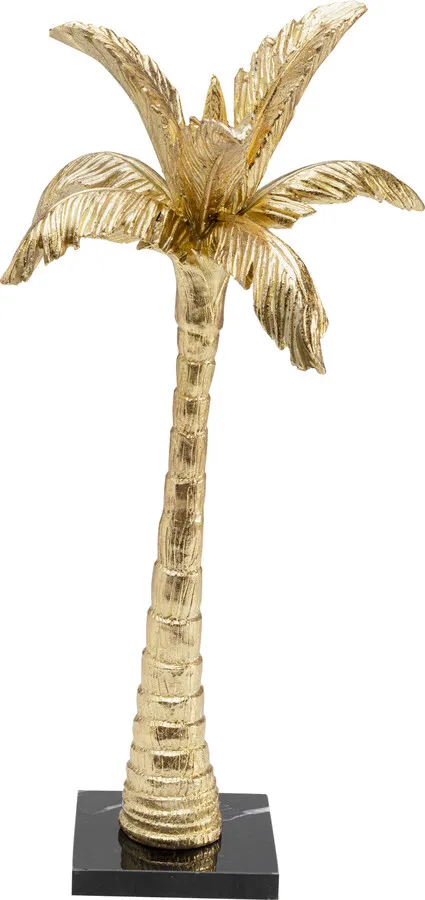 Dekoracja stojąca PALM TREE 51 cm - złoty
