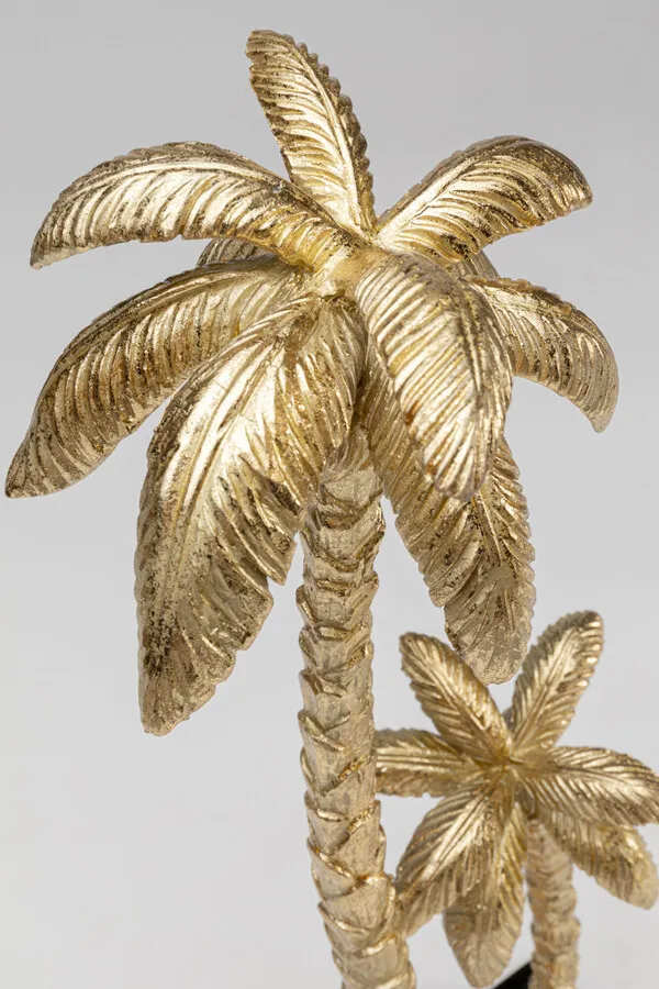 Dekoracja stojąca PALM TREE 41 cm - złoty