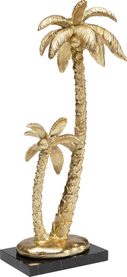 Dekoracja stojąca PALM TREE 41 cm - złoty