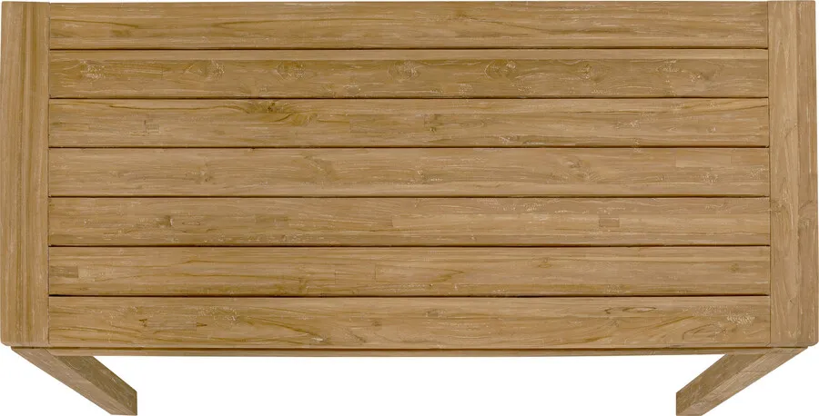 Stół ogrodowy drewniany BELLA 200x90 - naturalny