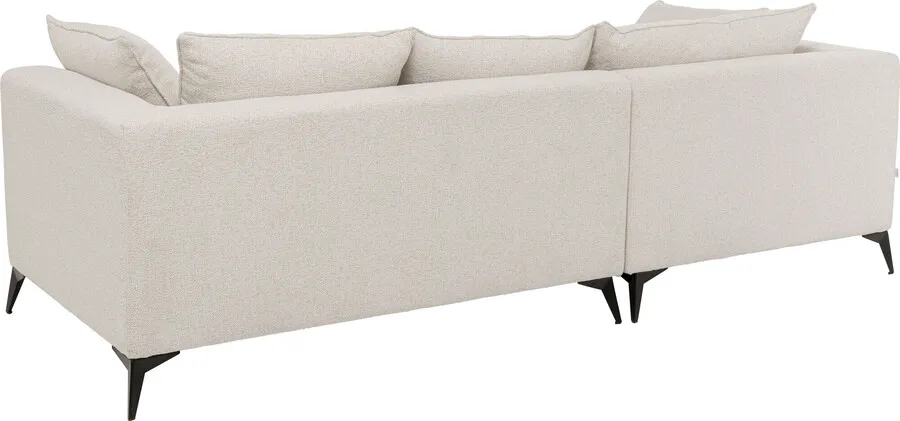 Sofa narożna Jimmy kremowa prawa