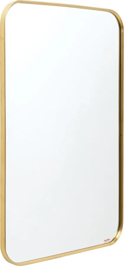 Lustro ścienne SIMPLY BRASS 60x90 - brązowy