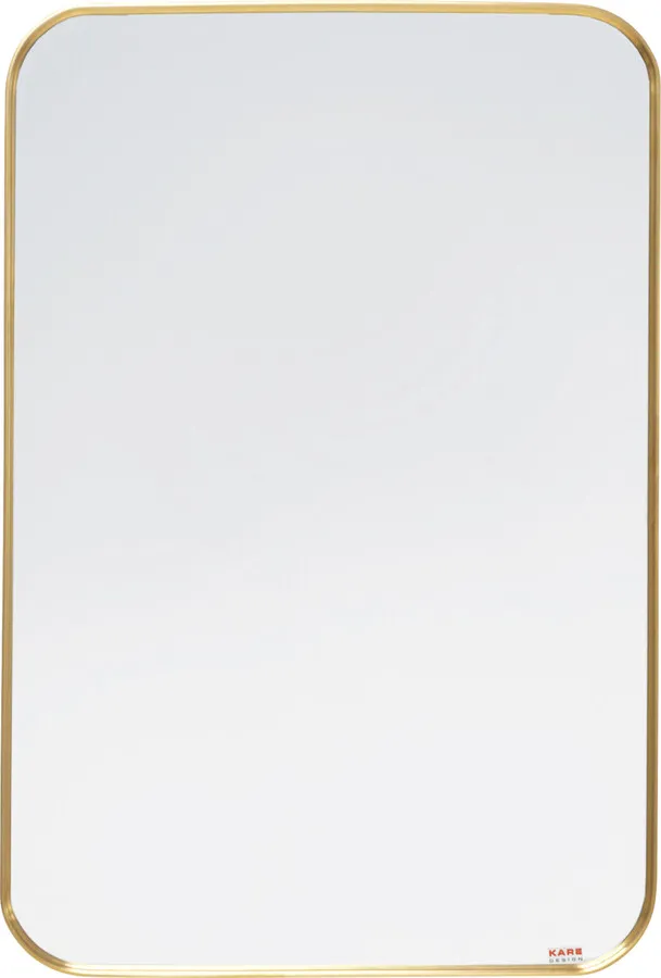 Lustro ścienne SIMPLY BRASS 60x90 - brązowy