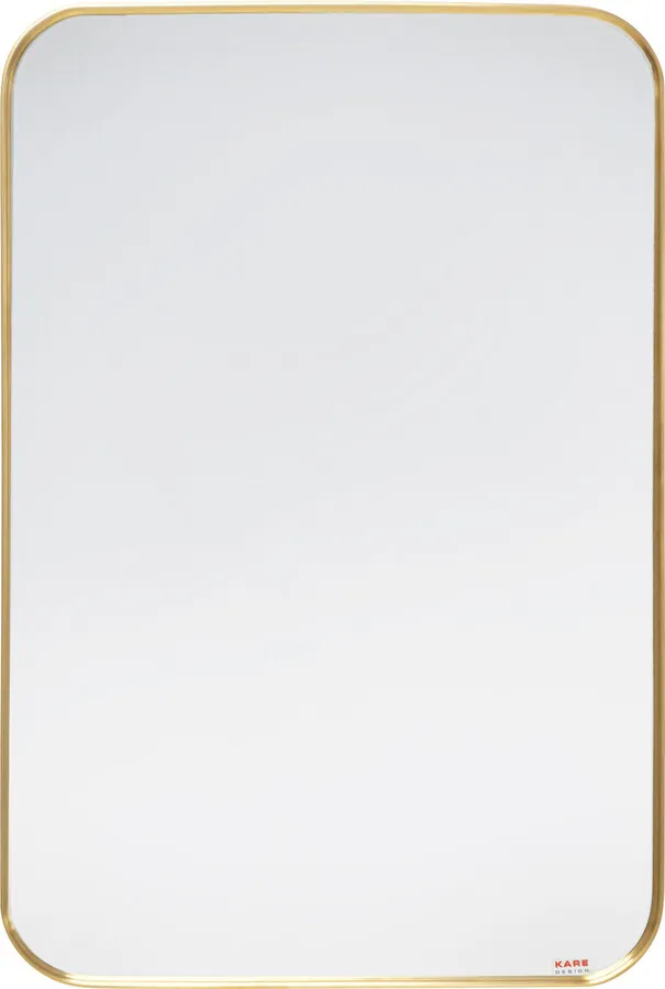 Lustro ścienne SIMPLY BRASS 80x120 - brązowy
