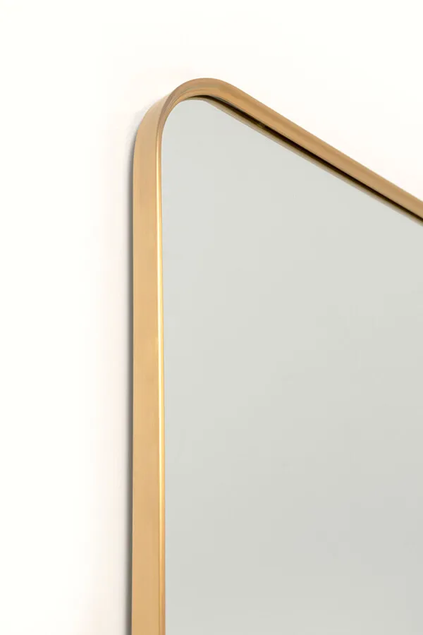Lustro ścienne SIMPLY BRASS 70x200 - brązowy