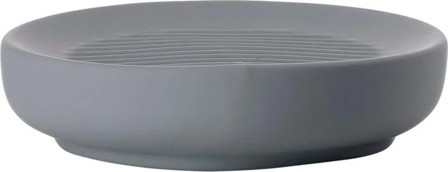 Mydelniczka porcelanowa szara Ø12x3 cm