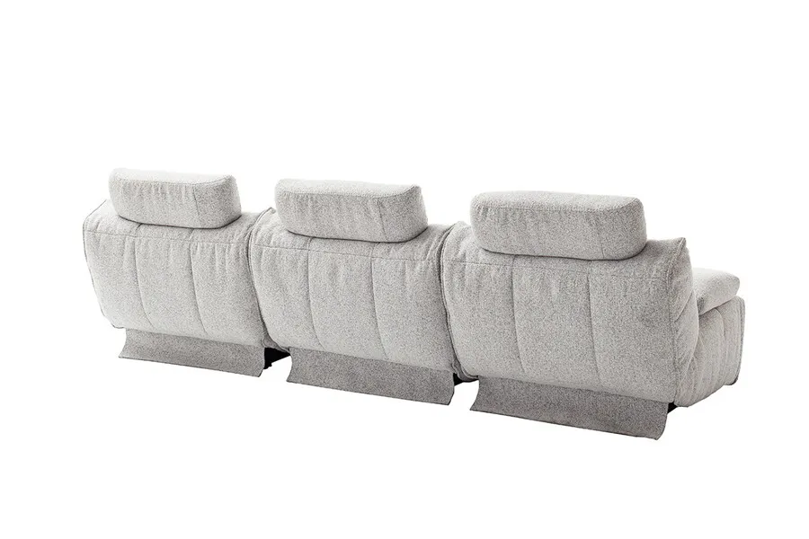 Sofa modułowa BELVIANO element środkowy - jasny szary