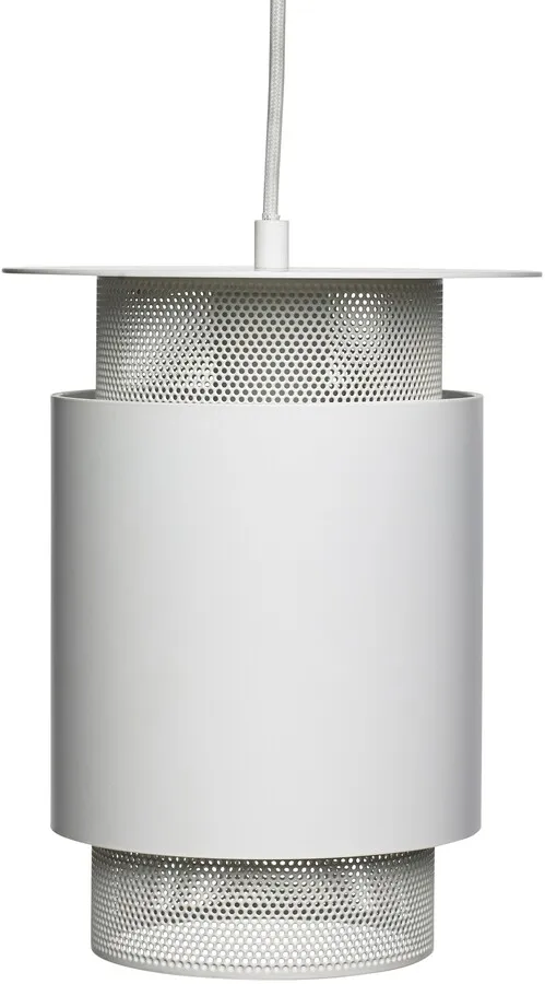 Lampa wisząca metalowa BETTS - biały