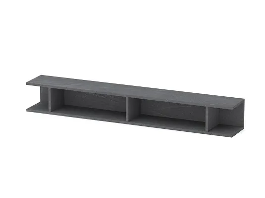 Półka ścienna TRAY - ołowiany