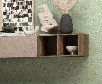 Zestaw dwóch otwartych elementów TRAY - dąb mercure