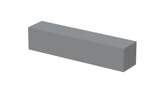 Szafka wisząca TRAY - szary