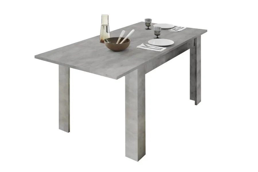 Stół rozkładany FREEDOM 137/185x90 - beton
