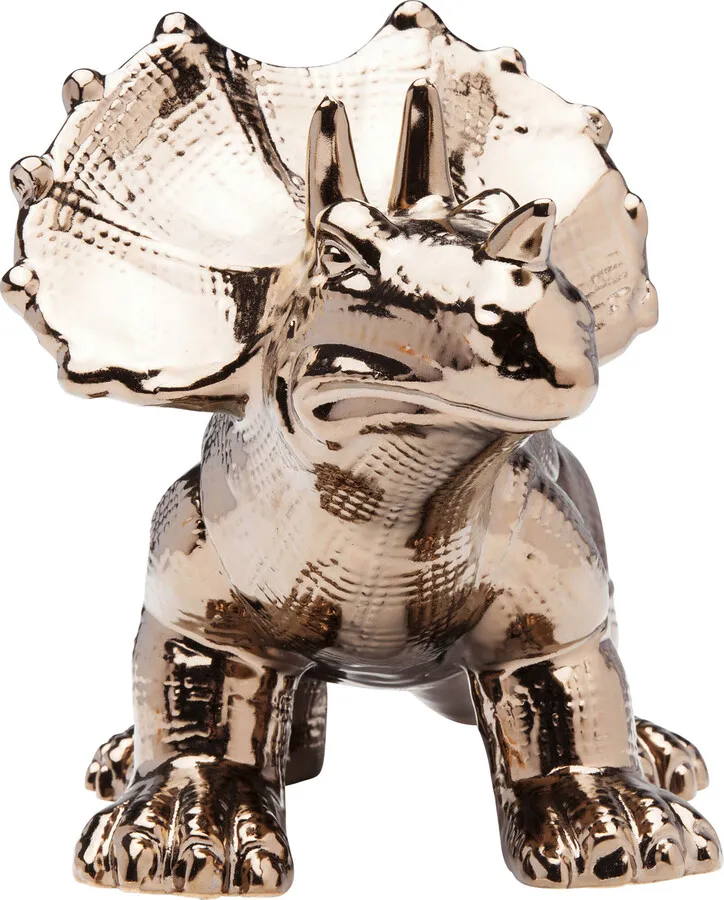 Figurka dekoracyjna DINO - złoty