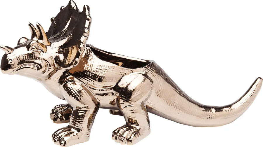 Figurka dekoracyjna DINO - złoty