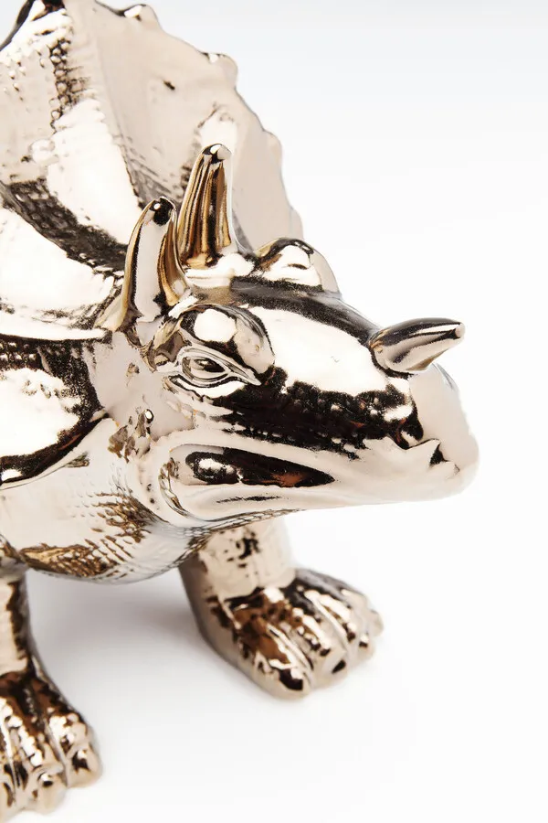 Figurka dekoracyjna DINO - złoty