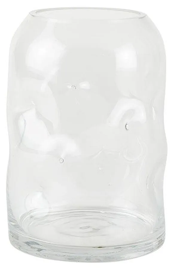 Wazon transparentny Ø13x19 cm
