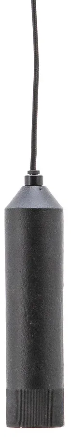 Lampa wisząca aluminiowa SOBEL - czarny
